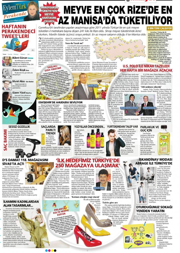 Milliyet Mayıs 2012